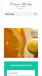 Mobile Screenshot of organic-beauty-recipes.com